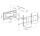 Equip 650327 43"-80" Neig-/schwenkbare TV-Wandmontagehalterung, 43 bis 80 Zoll