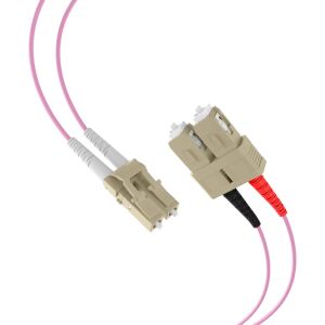 EFB Elektronik LC-SC 50/125µ InfiniBand/Glasfaserkabel 5 m Pink