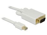 DELOCK Displayport Kabel mini DPort -> D-Sub15 St/St 3.00m