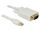 DELOCK Displayport Kabel mini DPort -> D-Sub15 St/St 3.00m
