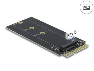 DELOCK SATA 22 Pin Stecker zu M.2 Key B Slo Adapter
