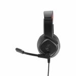 MediaRange MRGS301 Kopfhörer & Headset Kabelgebunden Kopfband Gaming Schwarz, Rot