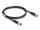 DeLOCK M8 4 Pin Kabel A-kodiert Stecker zu Buchse PUR (TPU) 1 m