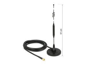 DELOCK LTE-Antenne SMA 6,0dBi omni outdoor GSM/UMTS/B