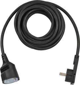 Brennenstuhl H05VV-F3G1.5 Verlängerungskabel 5 m 1 AC-Ausgänge Drinnen Schwarz