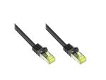 Alcasa 8070R-003S Netzwerkkabel Schwarz 0,25 m Cat7 S/FTP...