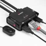 Lindy 42340 Tastatur/Video/Maus (KVM)-Switch Schwarz