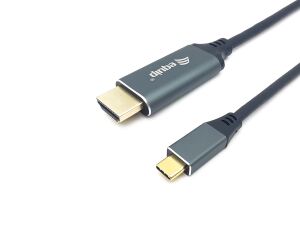 Equip USB-C auf HDMI Kabel, M/M, 3.0m, 4K/60Hz