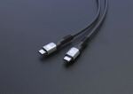Manhattan 356374 USB Kabel USB4 Gen 3x2 1 m USB C 40 Gbit/s 240 W Schwarz