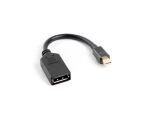 Lanberg AD-0003-BK DisplayPort-Kabel 0,12 m Mini...