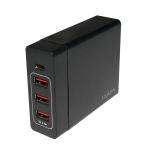 LogiLink PA0122 Ladegerät für Mobilgeräte Universal Schwarz USB Drinnen