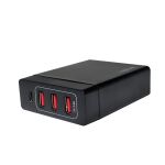 LogiLink PA0122 Ladegerät für Mobilgeräte Universal Schwarz USB Drinnen
