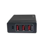 LogiLink PA0122 Ladegerät für Mobilgeräte Universal Schwarz USB Drinnen