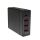 LogiLink PA0122 Ladegerät für Mobilgeräte Universal Schwarz USB Drinnen
