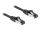 DeLOCK 80575 Netzwerkkabel Schwarz 10 m Cat8.1 S/FTP (S-STP)