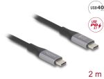 DELOCK USB 40 Gbps Kabel USB Type-C St > St PD 3.1...