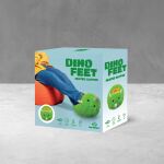 Mad Monkey Dino Fußwärmer-Pad