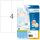 HERMA Etiketten Premium A4 105x148 mm weiß Papier matt 100 St.
