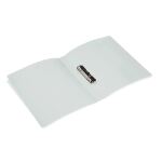 HERMA 19159 Ringmappe A4 Transparent, Weiß