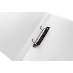 HERMA 19159 Ringmappe A4 Transparent, Weiß