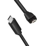 LogiLink CU0196 USB Kabel USB 2.0 0,5 m USB C Micro-USB B 0,48 Gbit/s Schwarz