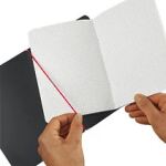 Herlitz 11361599 Notizbuch A6 40 Blätter Schwarz