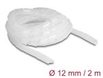 DELOCK Spiralschlauch flexibel 2 m x 12 mm transparent