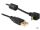 DeLOCK USB2.0 1m USB Kabel USB A Micro-USB B 0,48 Gbit/s Schwarz