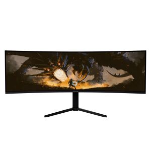 Arozzi Nova 49” Curved Computerbildschirm 124,5 cm (49") 5120 x 1440 Pixel Dual QHD LED Schwarz