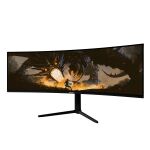 Arozzi Nova 49” Curved Computerbildschirm 124,5 cm (49") 5120 x 1440 Pixel Dual QHD LED Schwarz