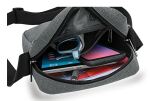 Wedo 59 350512 Handtasche/Umhängetasche Polyester Grau Unisex Messenger Bag