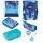 Herlitz FiloActive XL Plus Blue Ice Schulranzen-Set Mädchen Polyester Blau, Dunkelblau