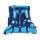 Herlitz FiloActive XL Plus Blue Ice Schulranzen-Set Mädchen Polyester Blau, Dunkelblau