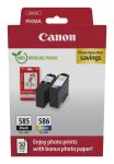 Canon PG-585/CL-586 PVP Druckerpatrone 2 Stück(e) Original Schwarz, Cyan, Magenta, Gelb