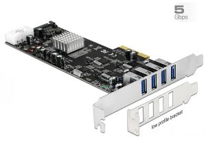DELOCK PCI Expr Card 4x USB3.0 ext