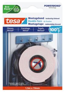 TESA 77746-00000-01 Montageband & -etikett 1,5 m