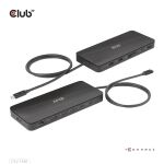 CLUB3D Thunderbolt™ 4 Zertifizierte 11-in-1-Docking-Station