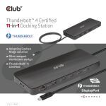 CLUB3D Thunderbolt™ 4 Zertifizierte 11-in-1-Docking-Station