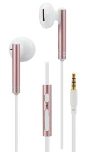 2GO 795963 Kopfhörer & Headset Kabelgebunden im Ohr Anrufe/Musik Gold, Rose
