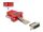 DELOCK Adapter D-Sub15 -> RJ45 St/Bu Montagesatz rot