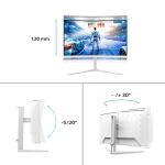 Philips Evnia 5000 32M2C5501/00 Computerbildschirm 80 cm (31.5") 2560 x 1440 Pixel Quad HD LCD Weiß