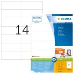 HERMA Etiketten Premium A4 105x42.3 mm weiß Papier matt 2800 St.