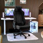 Arozzi Vernazza -SFB-PBK Videospiel-Stuhl Universal-Gamingstuhl Gepolsterter Sitz Schwarz