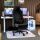 Arozzi Vernazza -SFB-PBK Videospiel-Stuhl Universal-Gamingstuhl Gepolsterter Sitz Schwarz