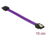 Delock SATA 6 Gb/s Kabel 10 cm violett