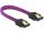 Delock SATA 6 Gb/s Kabel 10 cm violett
