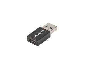 Lanberg AD-UC-UA-01 Kabeladapter USB 3.0 Type A USB 3.0 Type C Schwarz