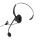 Auerswald COMfortel H-200 Kopfhörer Kabelgebunden Kopfband Büro/Callcenter USB Typ-A Schwarz