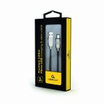 Gembird CC-USB2R-AMMBM-2M USB Kabel USB 2.0 Micro-USB B USB A 0,48 Gbit/s Schwarz
