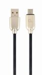 Gembird CC-USB2R-AMMBM-2M USB Kabel USB 2.0 Micro-USB B USB A 0,48 Gbit/s Schwarz
